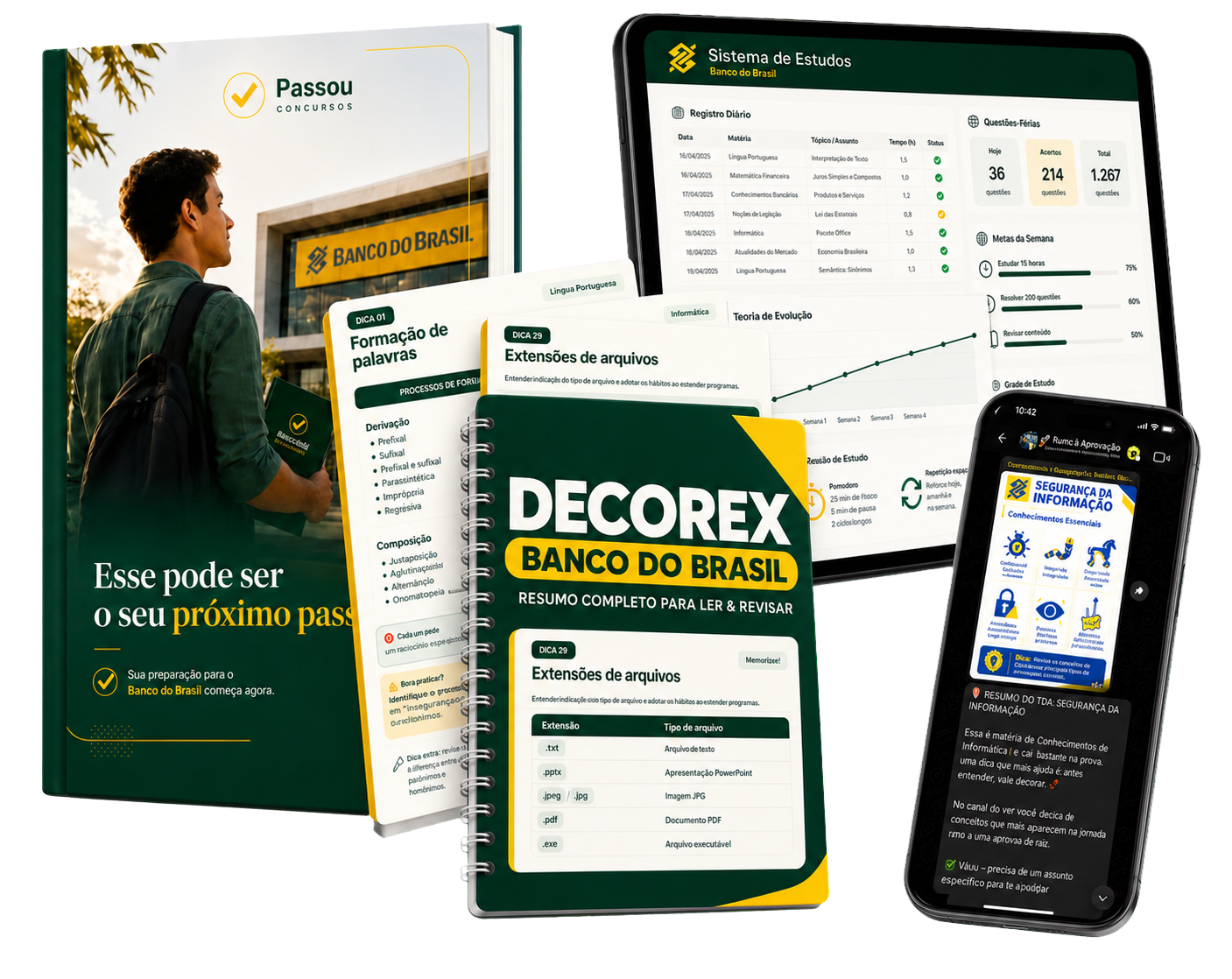 Combo Preparatório Completo Banco do Brasil