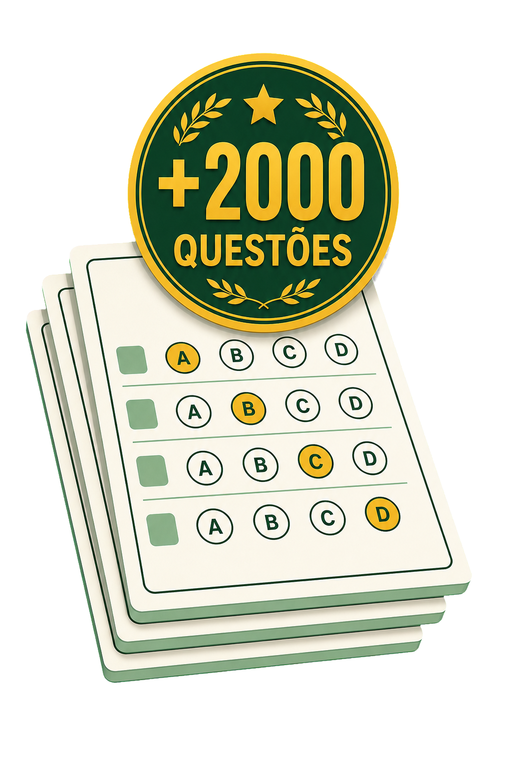 Mais de 2000 questões no padrão Cesgranrio